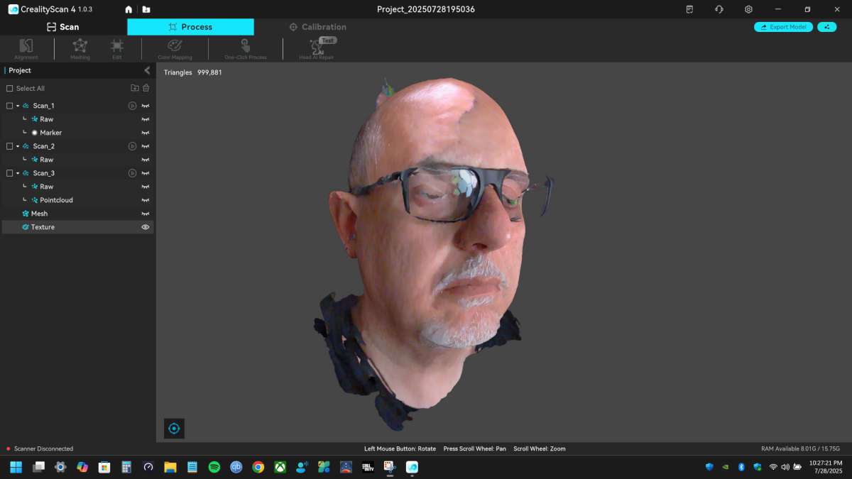 CrealityRaptorPro rev 0143