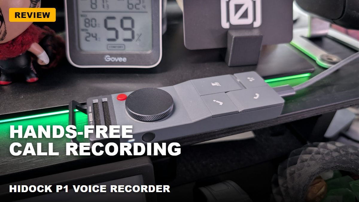 HiDock P1 AI Voice Recorder – A pocket recorder that keeps up with me