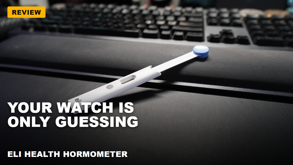 Eli Health Hormometer – A saliva test that reads cortisol from your phone!