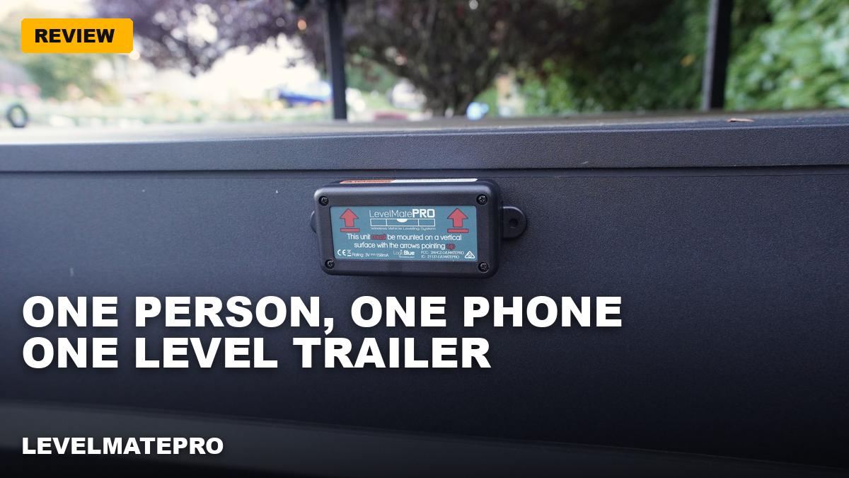 LevelMatePRO Wireless Vehicle Leveling System – Save your sanity at the campsite!