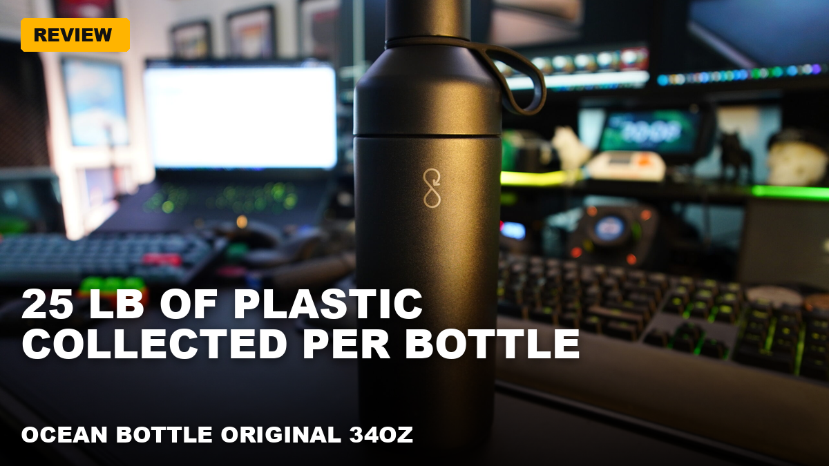 Ocean Bottle Original 34oz – A bottle that helps keep plastic out of the ocean!