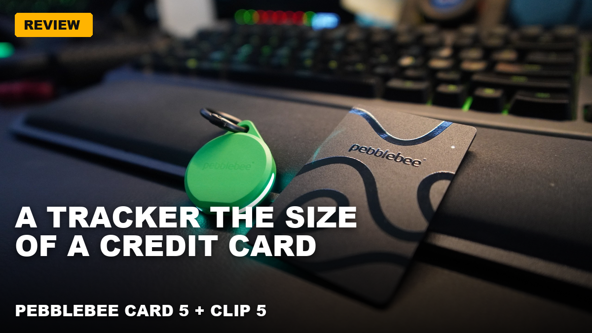Pebblebee Card 5 & Clip 5 – Rechargeable trackers for your wallet and keys!